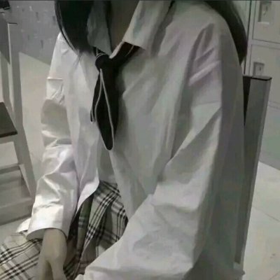 手绘微信头像侧面图3