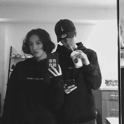 黑白头像女生高清图片7