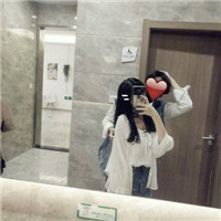 彩铅手绘情侣头像图片11
