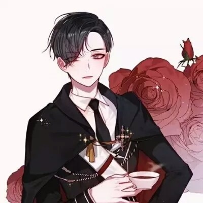 捧花唯美情侣头像4