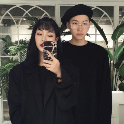qq情侣头像性感欧美1