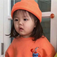 卡通女头像绿森系清新6