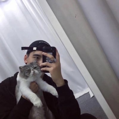 黑白吸烟侧面图片男5