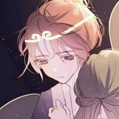 黑色二次元头像帅气8
