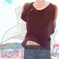 酷的漫画女生头像9