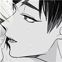 伤心女生黑色的漫画头像1